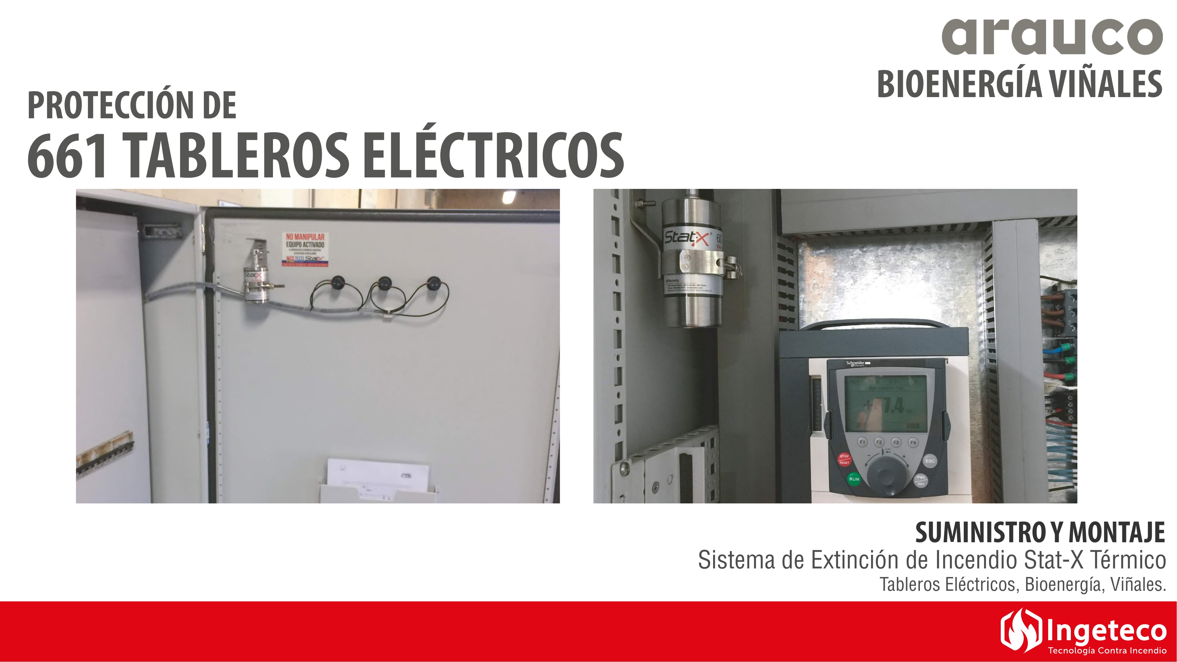 Protección de 661 Tableros Eléctricos — Bioenergía