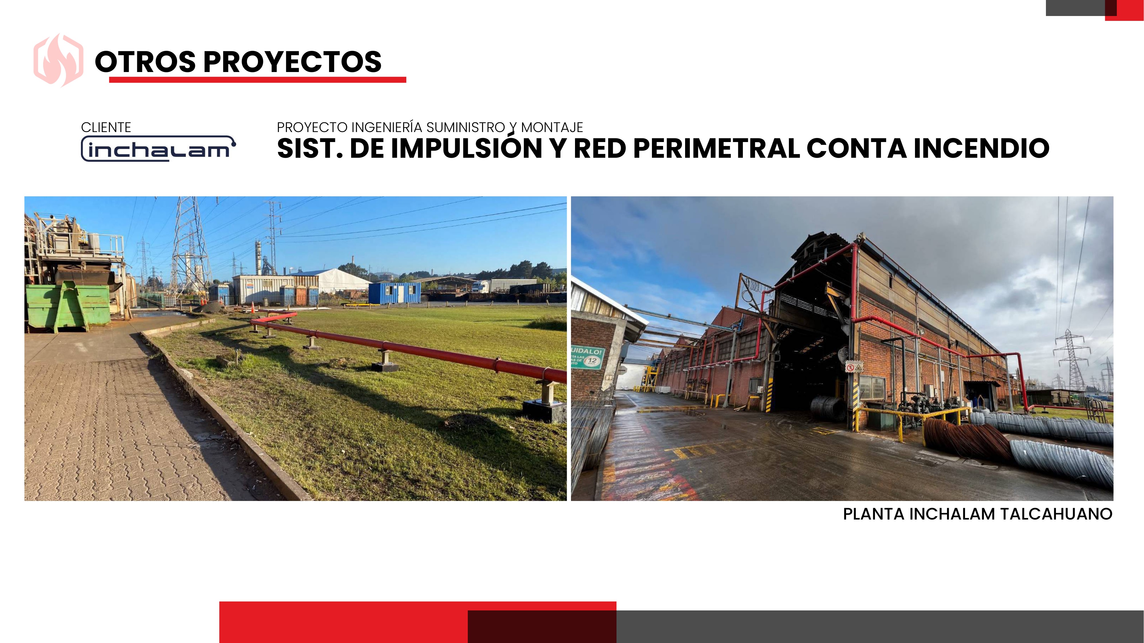 Red Perimetral Contra Incendio — Inchalam